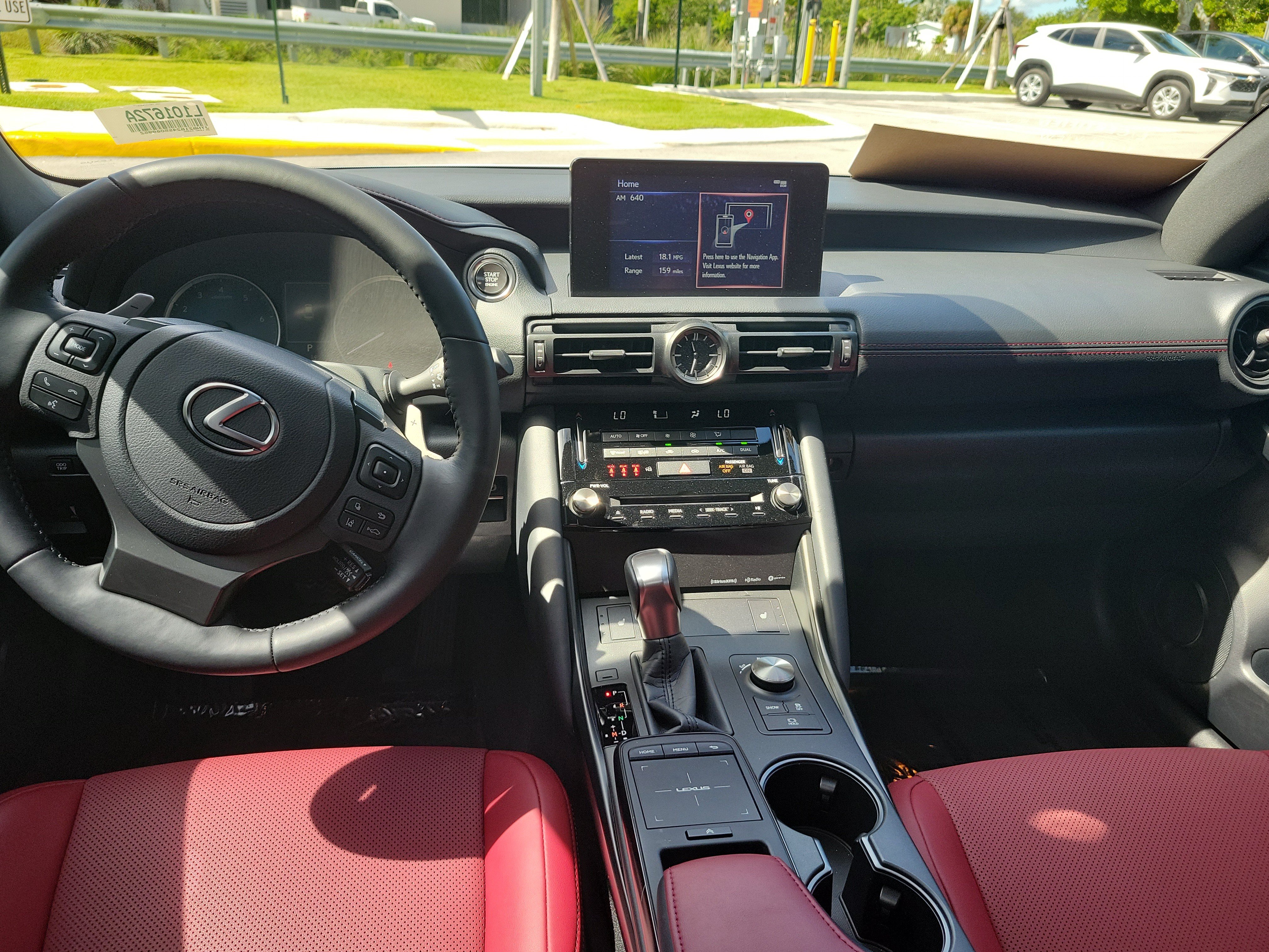 Used 2025 Lexus IS 350 F Sport w/ Accessory Package 2 RWD image 14
