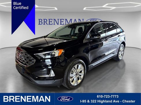 Certified 2023 Ford Edge Titanium AWD/4WD image 1