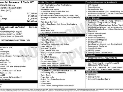 Certified 2023 Chevrolet Traverse LT image 27