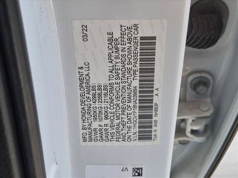 Used 2022 Honda Accord LX image 23