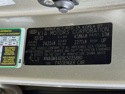Used 2012 Kia Optima Hybrid FWD image 23