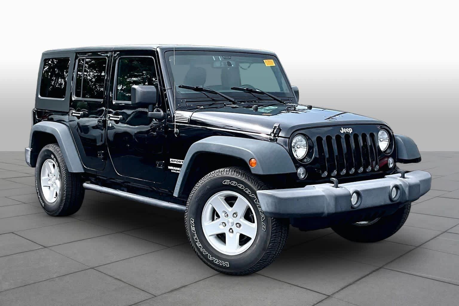 Used 2016 Jeep Wrangler Unlimited Sport w/ Quick Order Package 24S AWD/4WD image 3