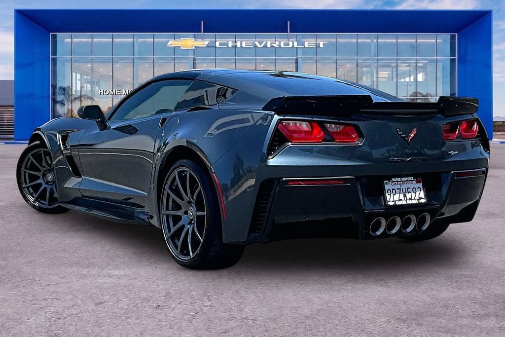 Used 2019 Chevrolet Corvette Grand Sport w/ Carbon Flash Badge Package RWD image 19