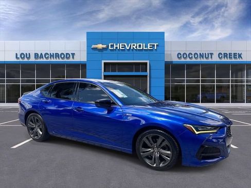 Used 2021 Acura TLX w/ A-SPEC Package FWD image 2
