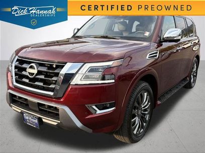 Certified 2024 Nissan Armada Platinum w/ Captain's Chairs Package