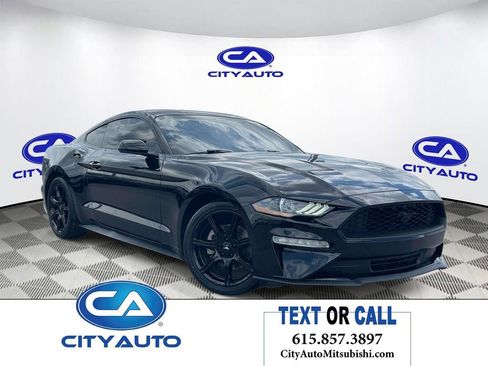 Used 2020 Ford Mustang Coupe w/ Black Accent Package RWD image 1
