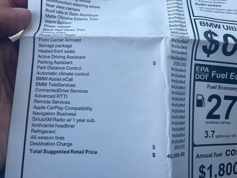 Used 2021 BMW X1 sDrive28i w/ Convenience Package image 30