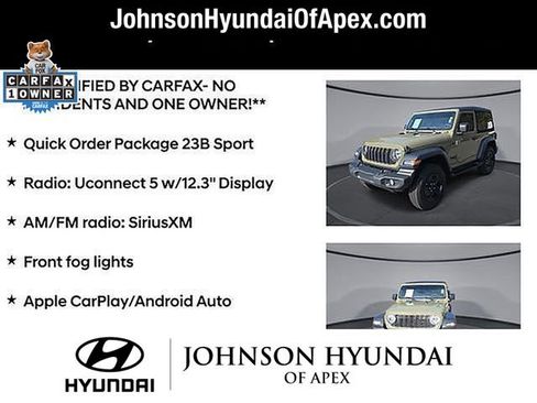Used 2025 Jeep Wrangler Sport image 9