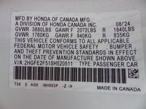 Used 2025 Honda Civic Sport image 22