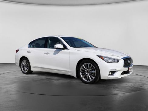 Used 2023 INFINITI Q50 Luxe w/ Cargo Package AWD/4WD image 2