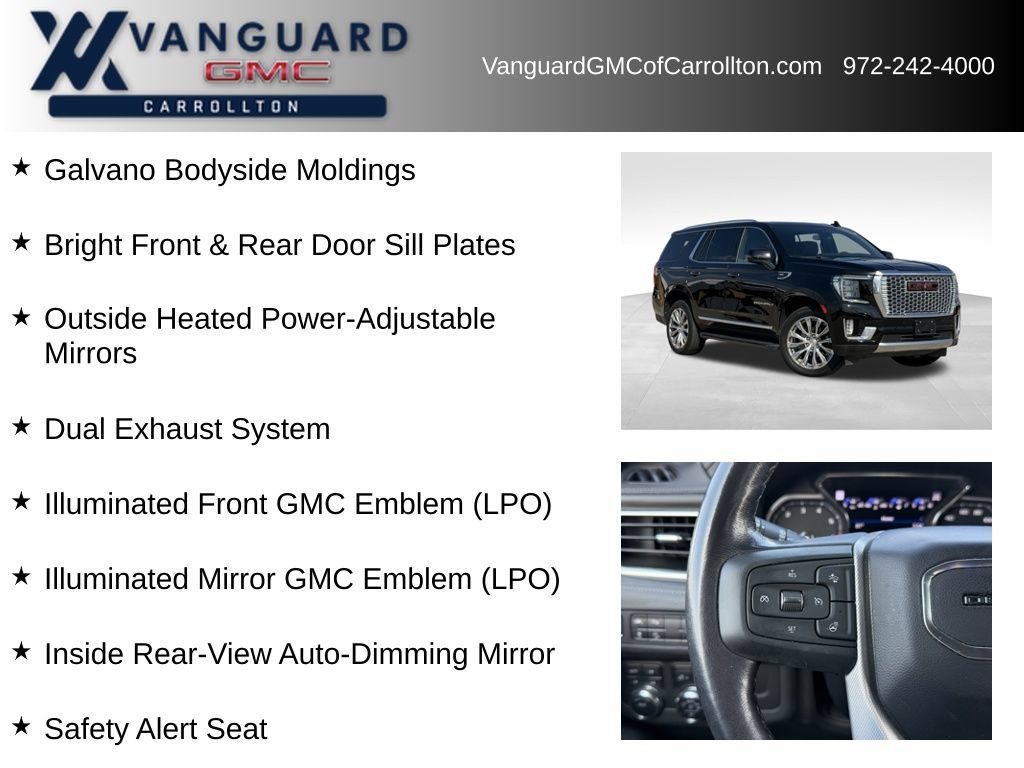 Used 2021 GMC Yukon Denali w/ LPO, Illumination Package AWD/4WD image 12
