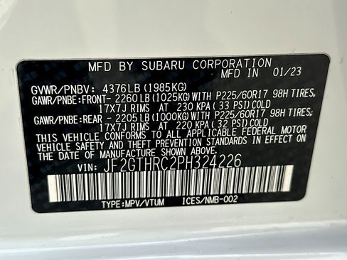 Used 2023 Subaru Crosstrek 2.5i Sport AWD/4WD image 27