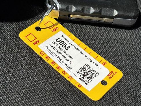 Certified 2020 Jeep Wrangler Sport AWD/4WD image 9