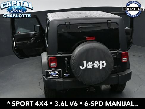 Used 2017 Jeep Wrangler Sport w/ Quick Order Package 23S AWD/4WD image 30