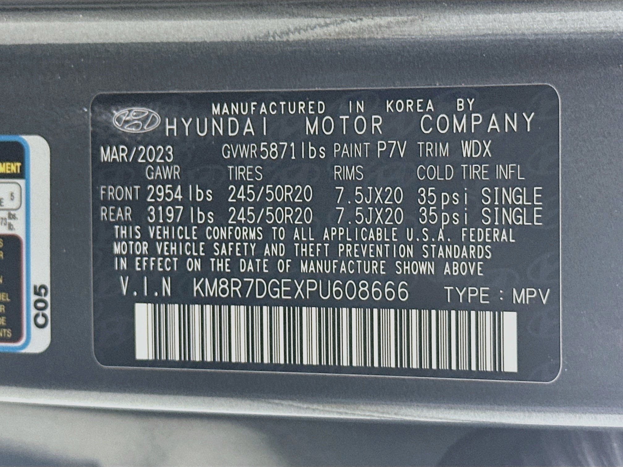 Used 2023 Hyundai Palisade Calligraphy w/ Cargo Package AWD/4WD image 35