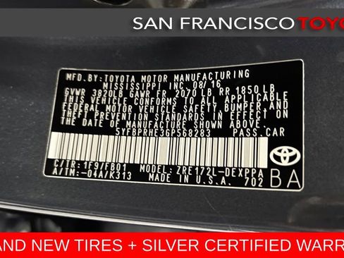 Certified 2016 Toyota Corolla LE image 36