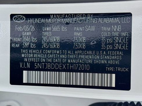 New 2026 Hyundai Santa Cruz SEL AWD/4WD image 16