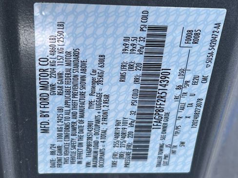 New 2024 Ford Mustang GT Premium w/ GT Performance Package image 27