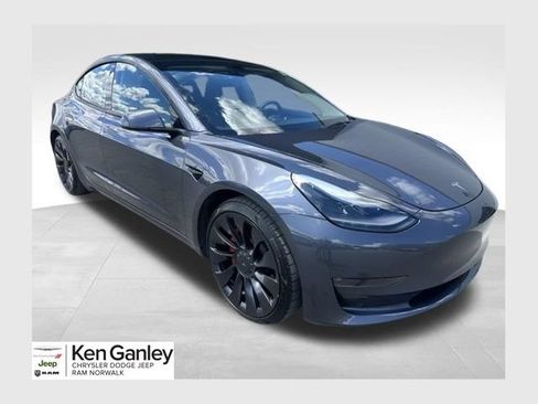 Used 2023 Tesla Model 3 Performance AWD/4WD image 1