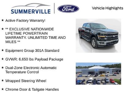 Certified 2025 Ford F150 XLT w/ Equipment Group 301A Standard