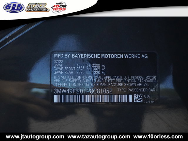 Used 2023 BMW M340i RWD image 27