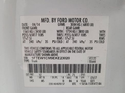 Used 2014 Ford F150 XLT w/ Equipment Group 301A Mid RWD image 33