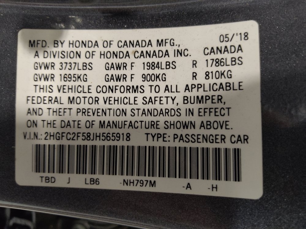 Used 2018 Honda Civic LX image 33