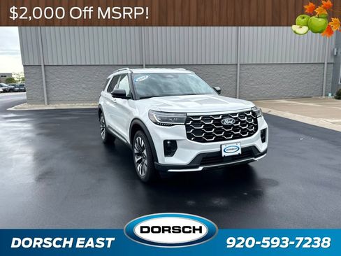 New 2027 Ford Explorer Platinum w/ LUX Leather Package AWD/4WD image 3