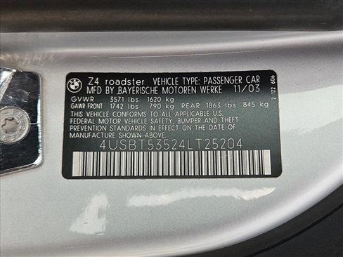 Used 2004 BMW Z4 3.0i RWD image 19