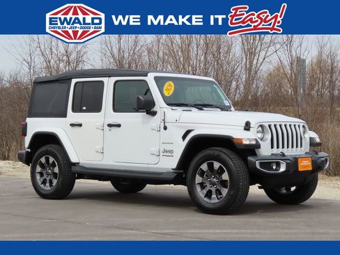 Certified 2020 Jeep Wrangler Unlimited Sahara AWD/4WD image 1