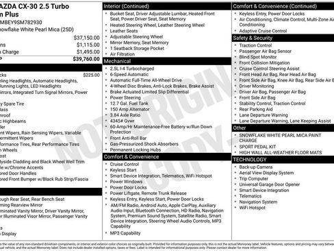 New 2025 MAZDA CX-30 2.5 Turbo w/ Premium Plus Pkg image 6