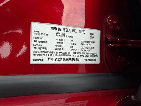 Used 2023 Tesla Model S Standard Range AWD/4WD image 34
