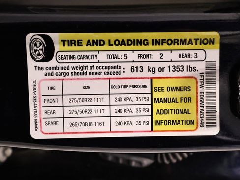 Certified 2021 Ford F150 Limited AWD/4WD image 37