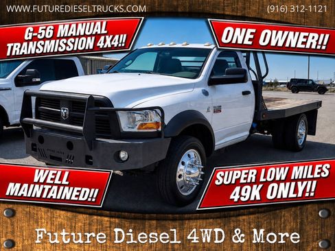 Used 2012 RAM 5500 4x4 Regular Cab w/ Ambulance Prep Group image 1