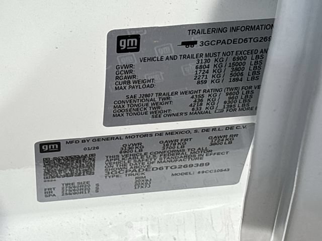 New 2026 Chevrolet Silverado 1500 RST RWD image 25