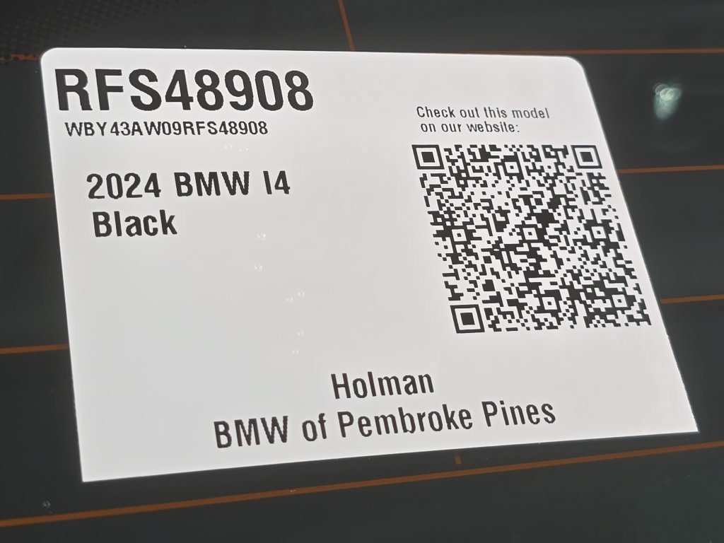 Certified 2024 BMW i4 eDrive35 w/ Convenience Package RWD image 26