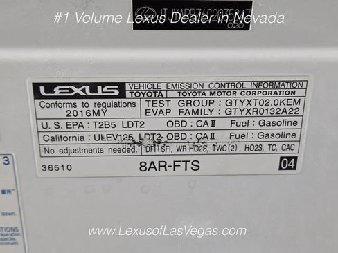 Used 2016 Lexus NX 200t FWD w/ Premium Package image 28