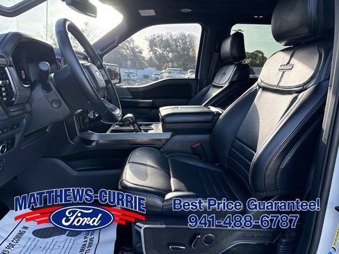 Certified 2023 Ford F150 Platinum w/ Equipment Group 701A High AWD/4WD image 10