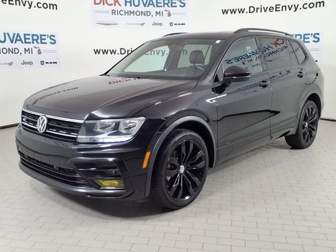 Used 2021 Volkswagen Tiguan SE R-Line w/ 3rd Row Seat Package image 1