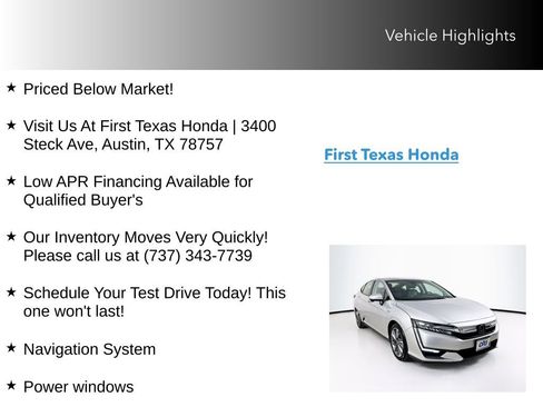 Used 2020 Honda Clarity Touring image 9