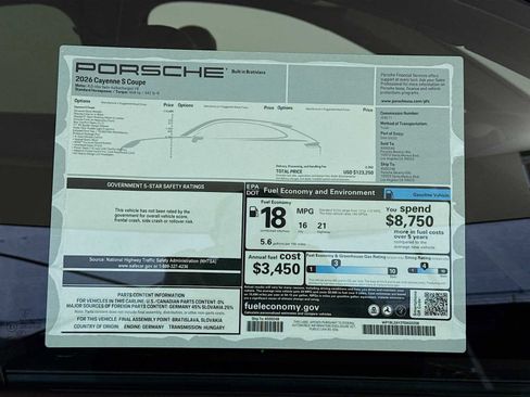 New 2026 Porsche Cayenne S image 37