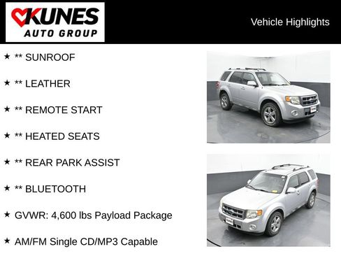 Used 2010 Ford Escape Limited AWD/4WD image 2