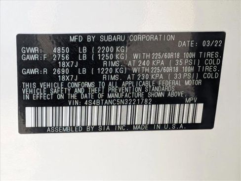 Used 2022 Subaru Outback Limited AWD/4WD image 24