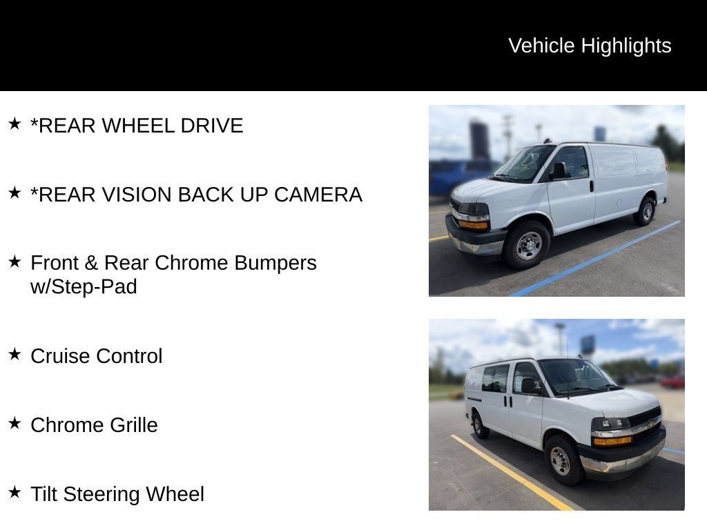 Used 2020 Chevrolet Express 2500 w/ Driver Convenience Package RWD image 11