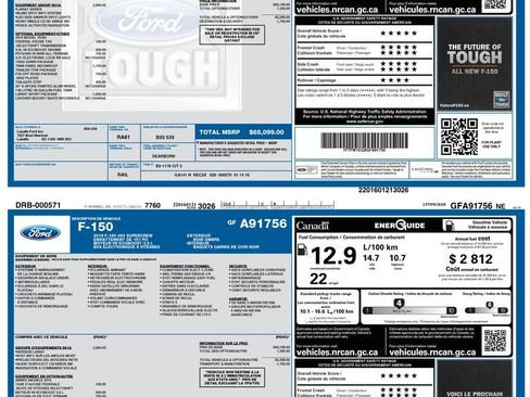 Used 2016 Ford F150 Lariat w/ Equipment Group 501A Mid image 1