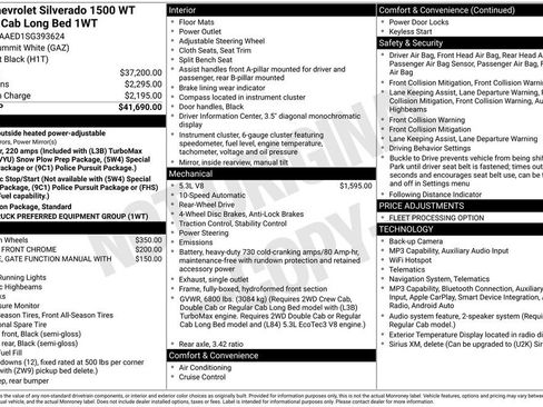 Used 2025 Chevrolet Silverado 1500 W/T RWD image 6