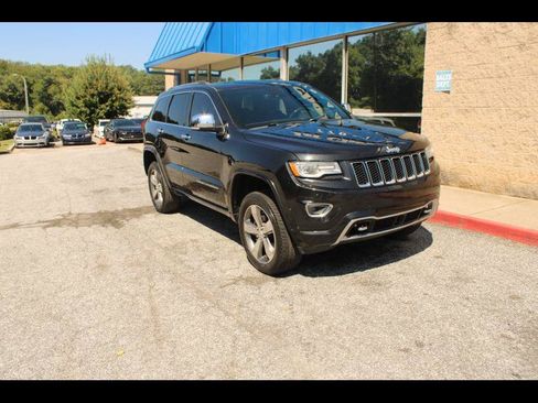 Used 2015 Jeep Grand Cherokee Overland w/ Advanced Technology Group AWD/4WD image 1