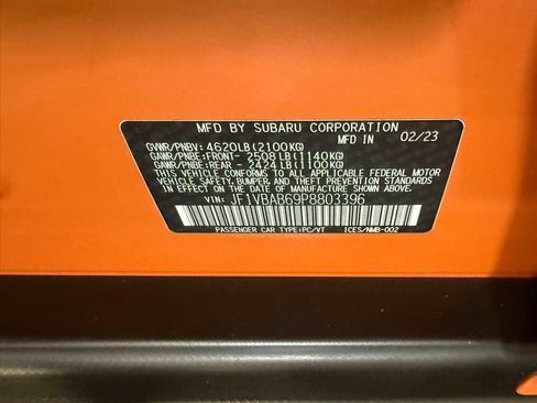 Used 2023 Subaru WRX AWD/4WD image 37