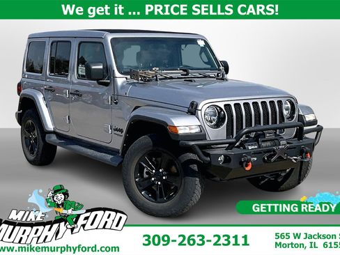 Used 2021 Jeep Wrangler Unlimited Sahara image 1