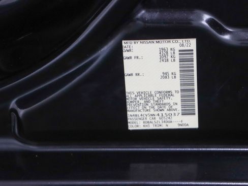 Used 2022 Nissan Altima 2.5 SR FWD image 30